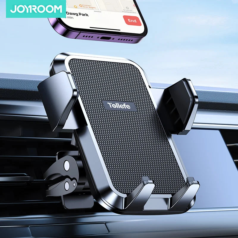 Joyroom JR-ZS230 – Support Téléphone Voiture Air Vent 2023, Rotation 360°, Fixation Ultra-Résistante & Compatible 99% Smartphones