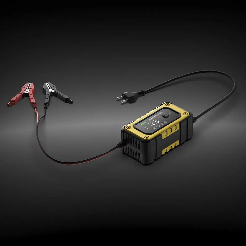 Battery Jumper Starter Portable Jump Starter Power Pack Powerful Device with LCD Screen 12V for Automobile Truck Motorcycle