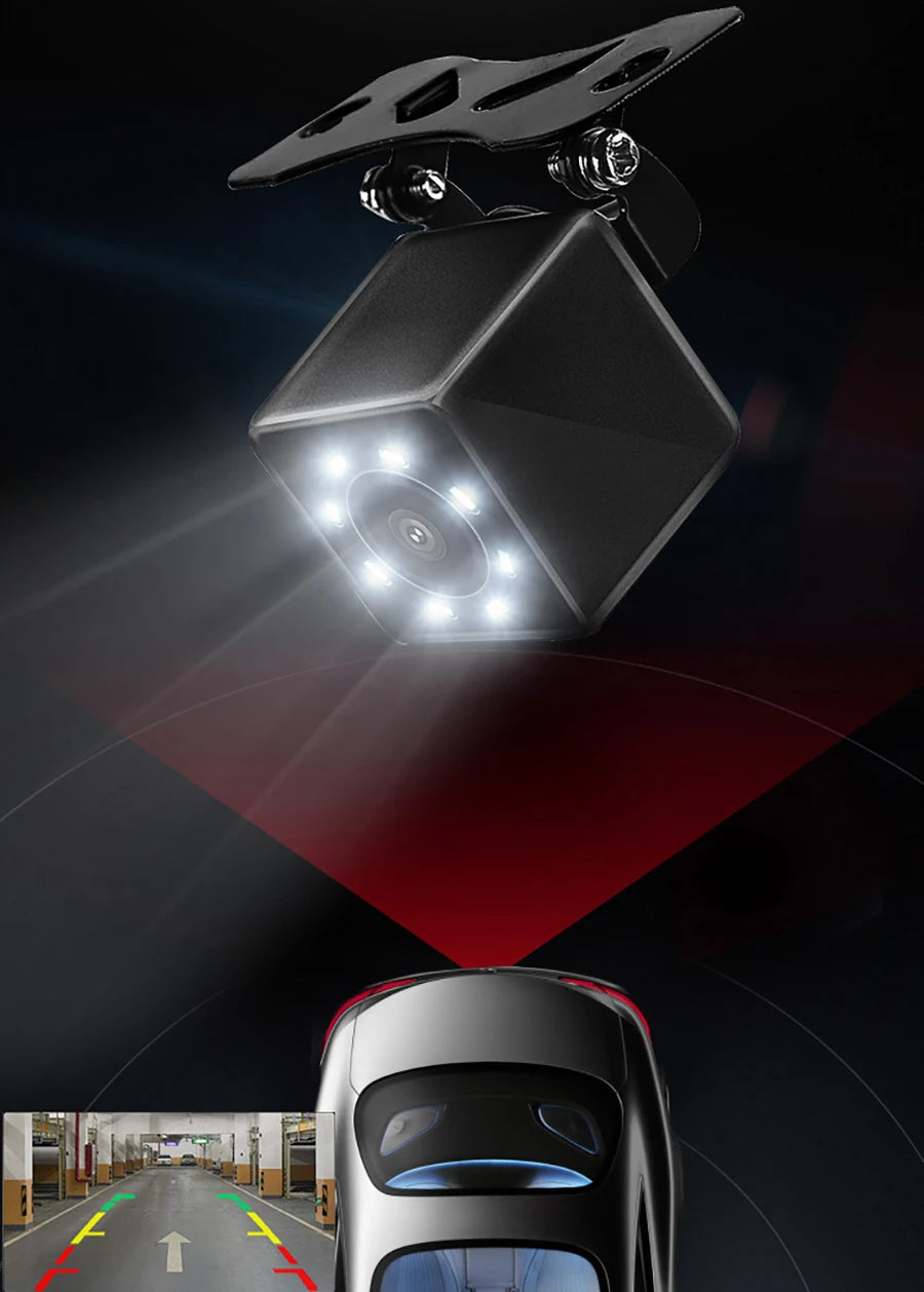 Écran de Recul 4,3’’ Rotatif avec Caméra Grand Angle 160° – Installation Facile, Compatible Multi-Véhicules