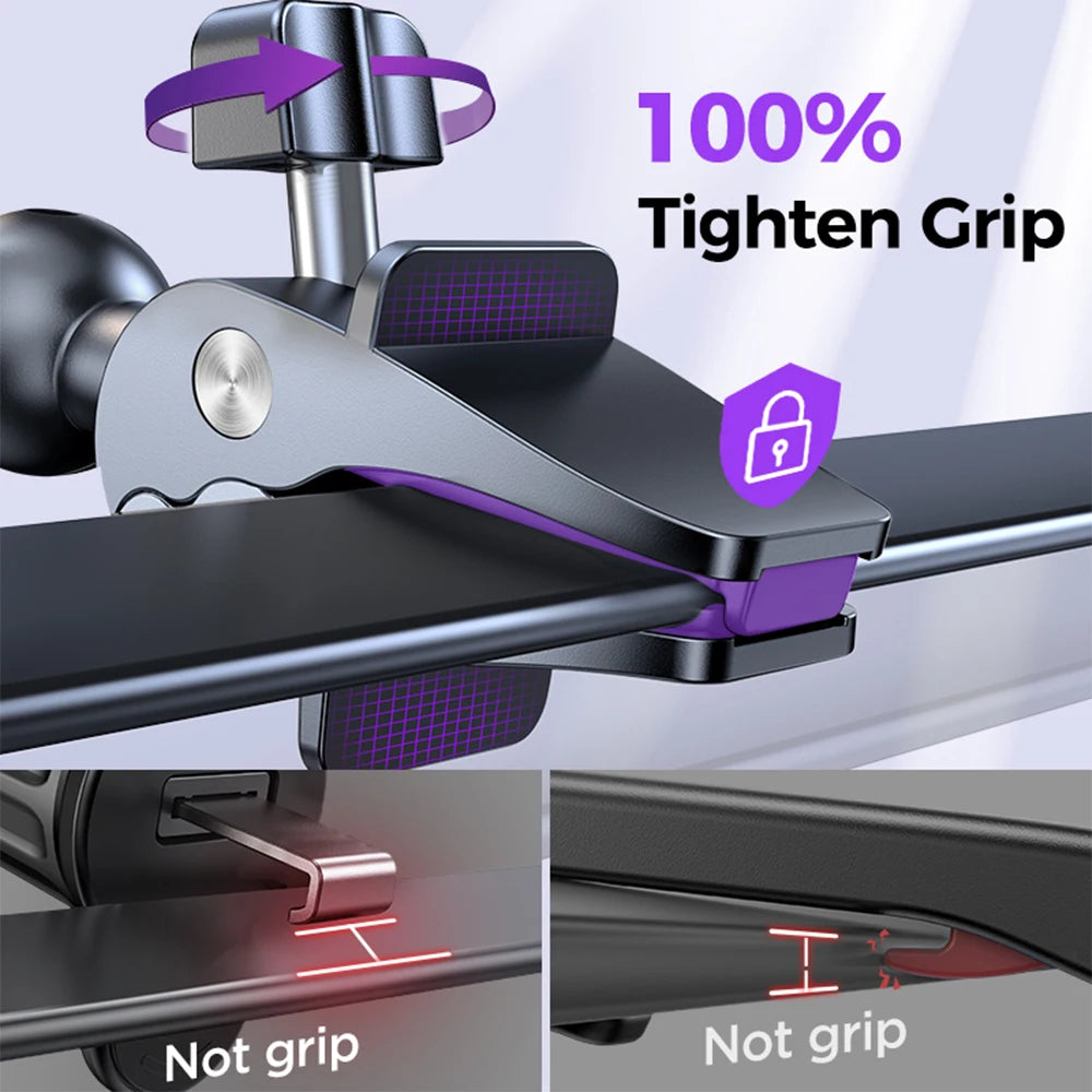 Joyroom JR-ZS230 – Support Téléphone Voiture Air Vent 2023, Rotation 360°, Fixation Ultra-Résistante & Compatible 99% Smartphones