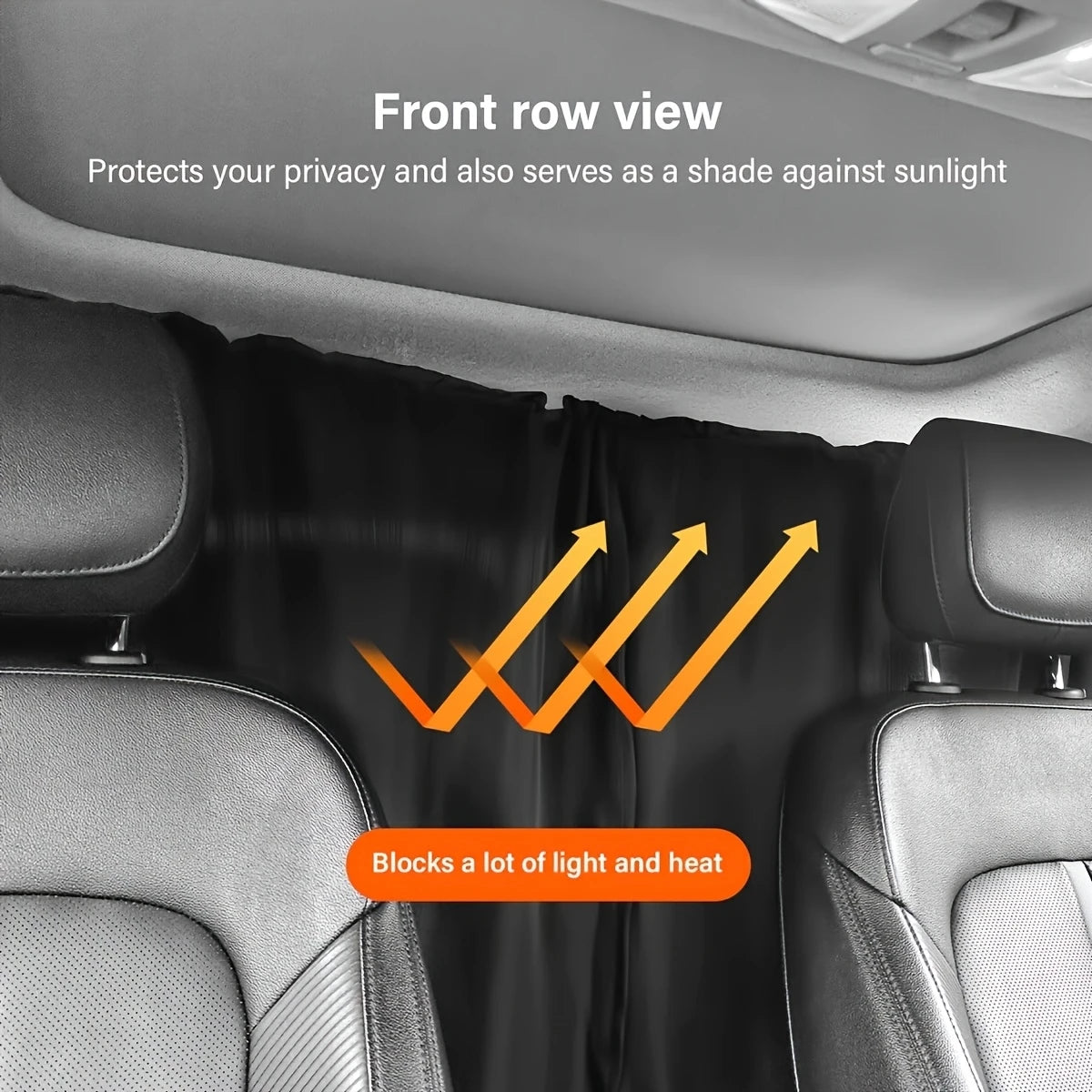 Lot de 4 Rideaux de Voiture – Protection Intimité & Anti-Lumière, Faciles à Installer et Amovibles