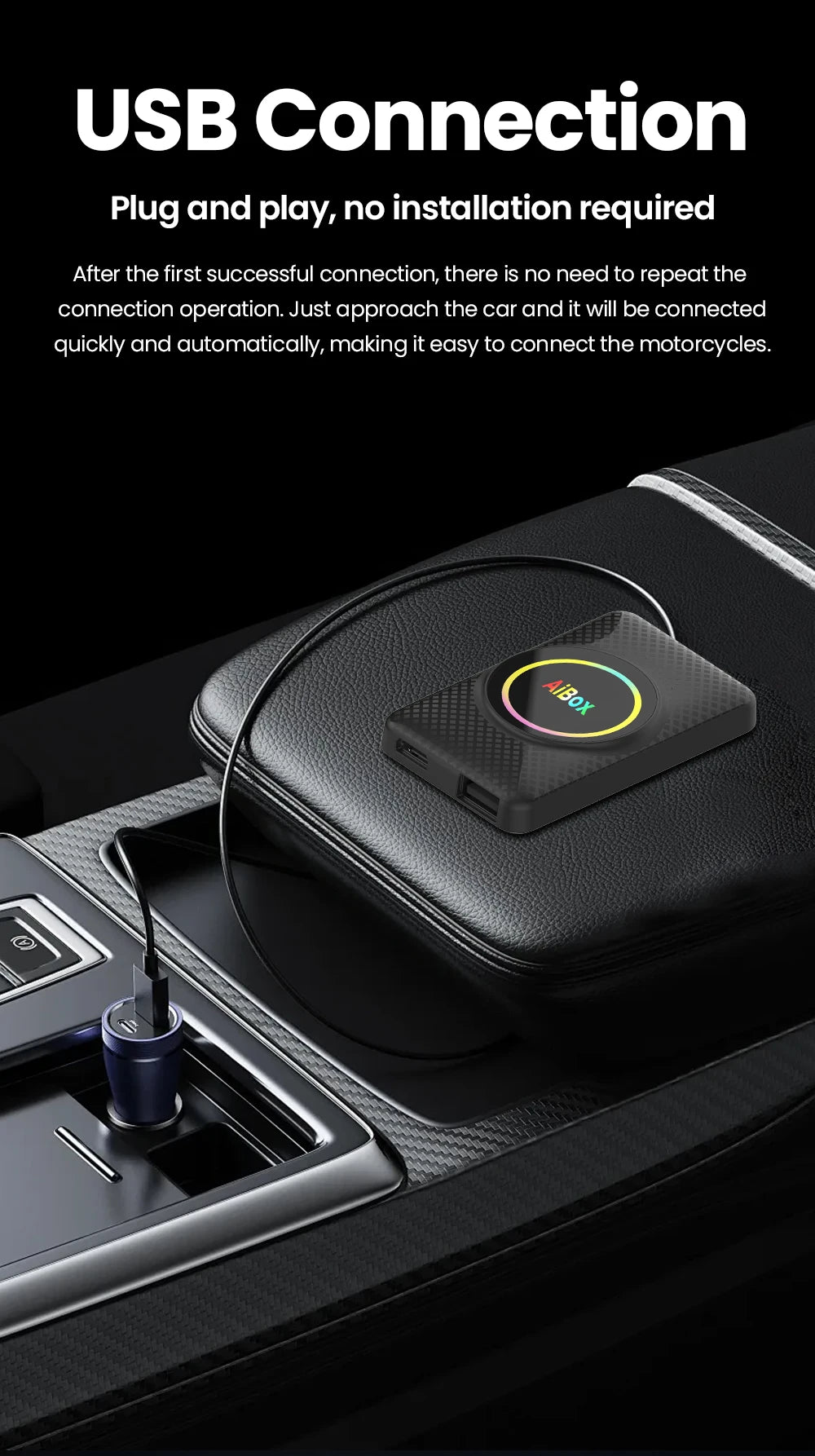 Android 14 HDMI TV Box Carplay Wireless Android Auto Smart Ai Box RK3528 For Netflix Youtube For OEM Car CarPlay/Android Auto