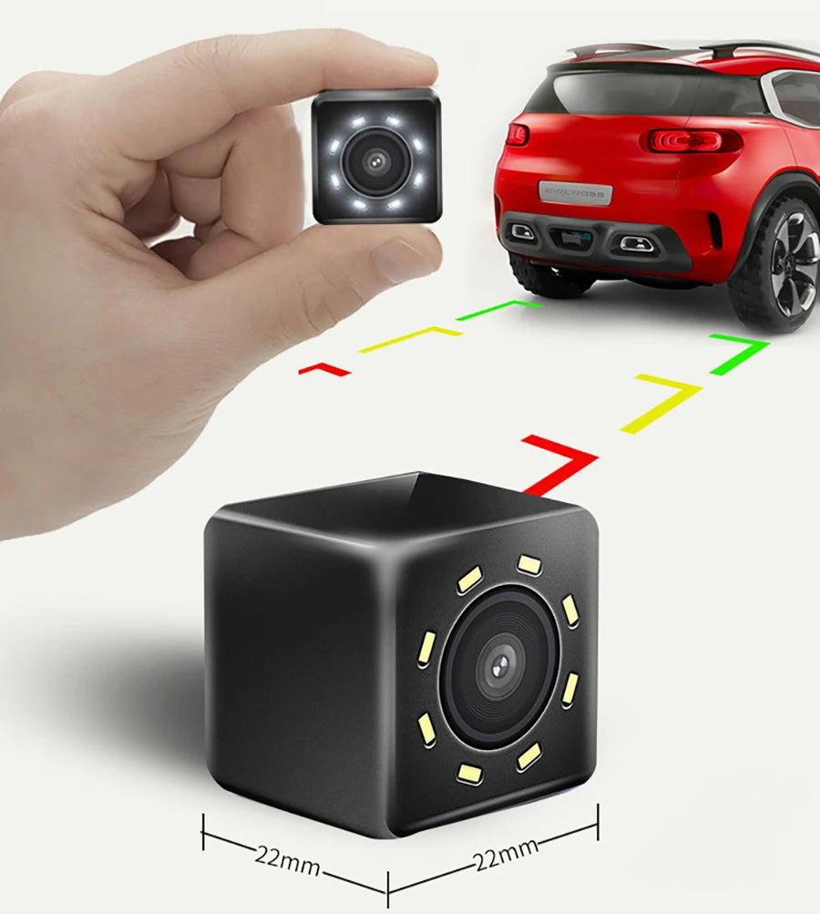 Écran de Recul 4,3’’ Rotatif avec Caméra Grand Angle 160° – Installation Facile, Compatible Multi-Véhicules