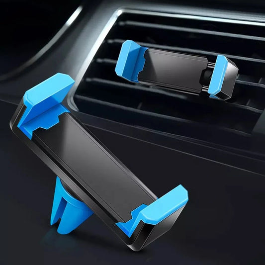 Support Téléphone Universel pour Voiture – Fixation Grille d’Aération, Rotation Flexible & Compatible Tous Smartphones